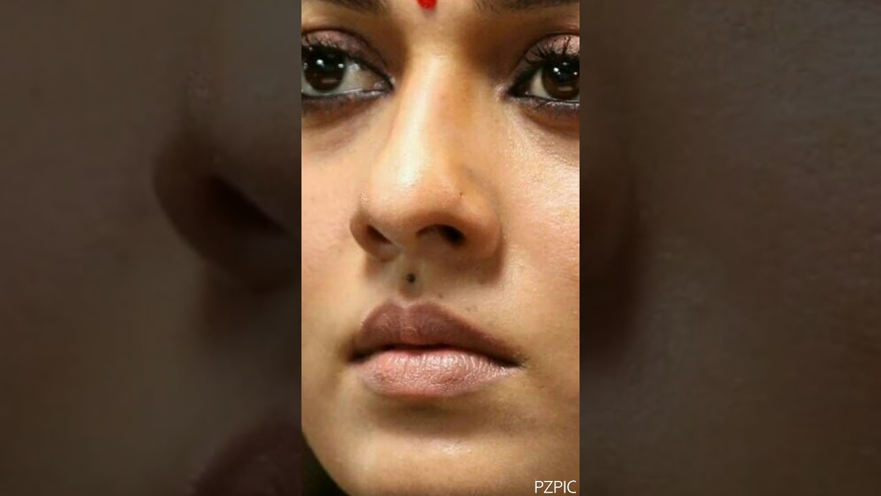 Nayanthara nose and lips close up - YouTube