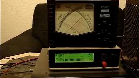 Digital SWR / Power meter & Daiwa CN-801 TEST.MPG