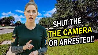 Female Cop Says “Wanna Go to Jail”… Then Gets HUMILIATED!  | 1st Amendment Audit | ID Refusal!