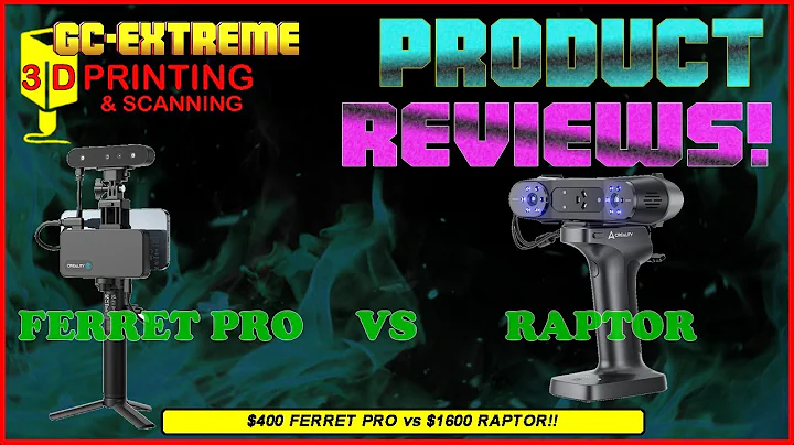 3D Printing Product Reviews: Creality Ferret Scanner Vs Creality Raptor Scanner.