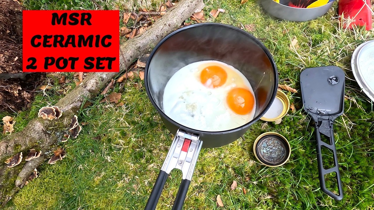 msr ceramic 2 pot set / review and test - YouTube