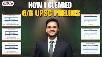 I Never Failed  UPSC Prelims — Here’s the Strategy Behind 6/6 Prelims Success.