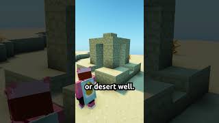 What is different about structures and features in Minecraft?