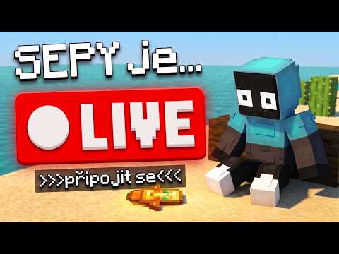 Hledám nejlepší divácký ostrov na SMP! 👀 + Grind surovin | LIVE 🔴