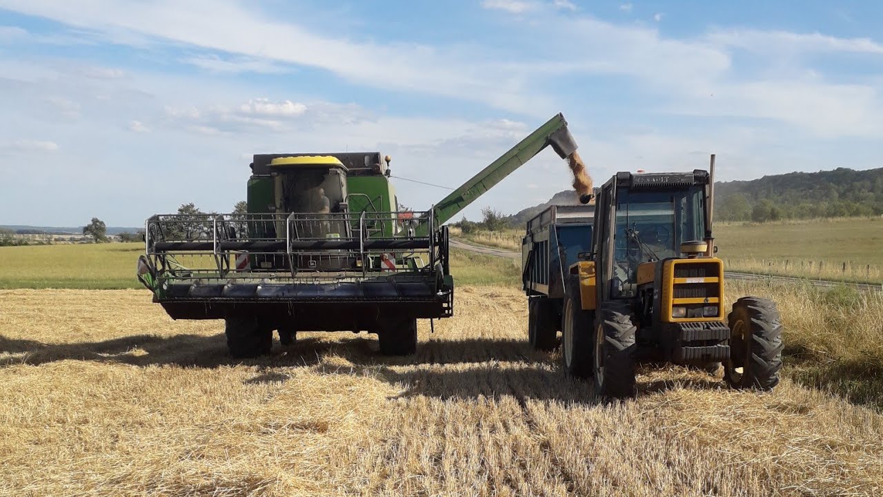 Moisson des blés 2020 / John Deere 1085 / [GoPro]
