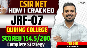 CSIR NET Preparation Strategy 2025 | CSIR NET June 2025 Preparation | How to Crack CSIR NET Exam?