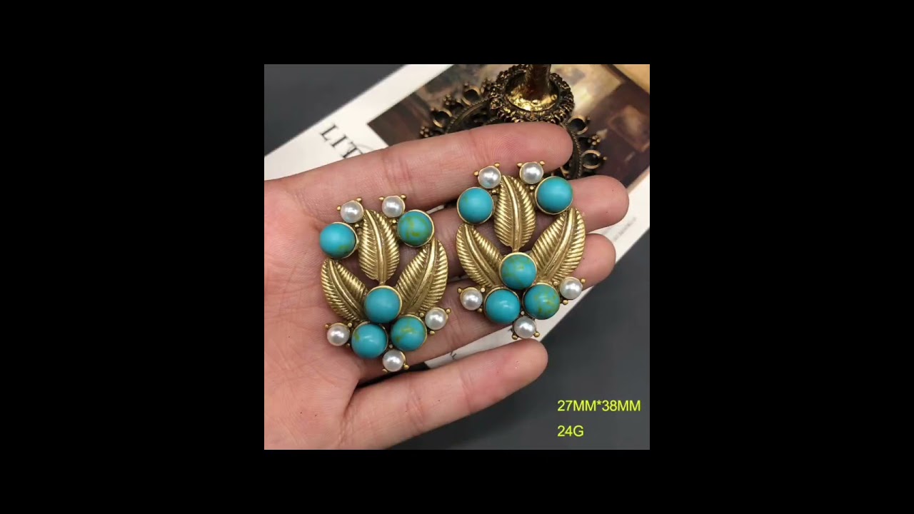 Tao Balance Set – Vintage Turquoise & Pearl Harmony Jewelry 