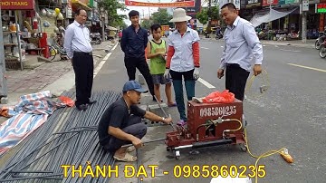 MÁY CẮT SẮT BẺ SẮT XÂY DỰNG - THỦY LỰC | THÀNH ĐẠT - 0985860235