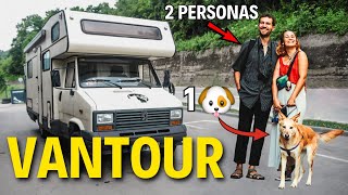 VAN TOUR en español PEUGEOT | Aquí VIVIMOS y TRABAJAMOS con un perro