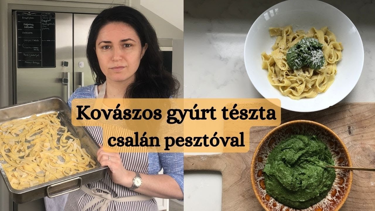 Fermentált laska és csalános pesztó