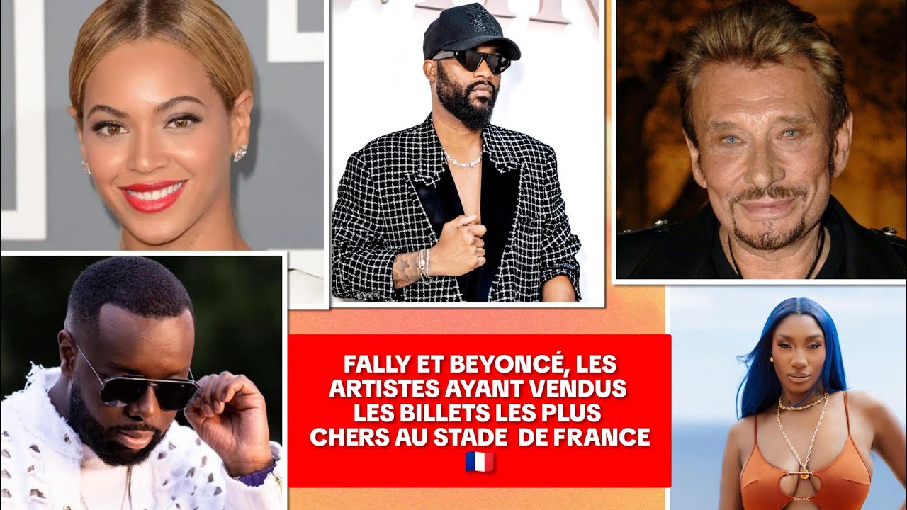 FALLY DEVIENT L'ARTISTE AYANT VENDU LES BILLETS LES PLUS CHERS APRÈS ...