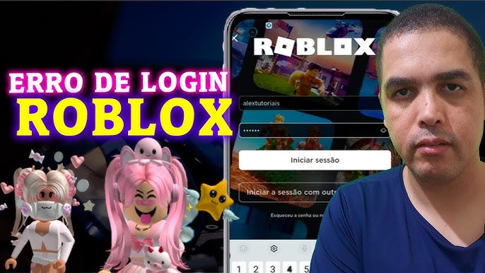 Erro no Roblox: Ocorreu um erro desconhecido. Tente novamente! Roblox  Rackeado? 