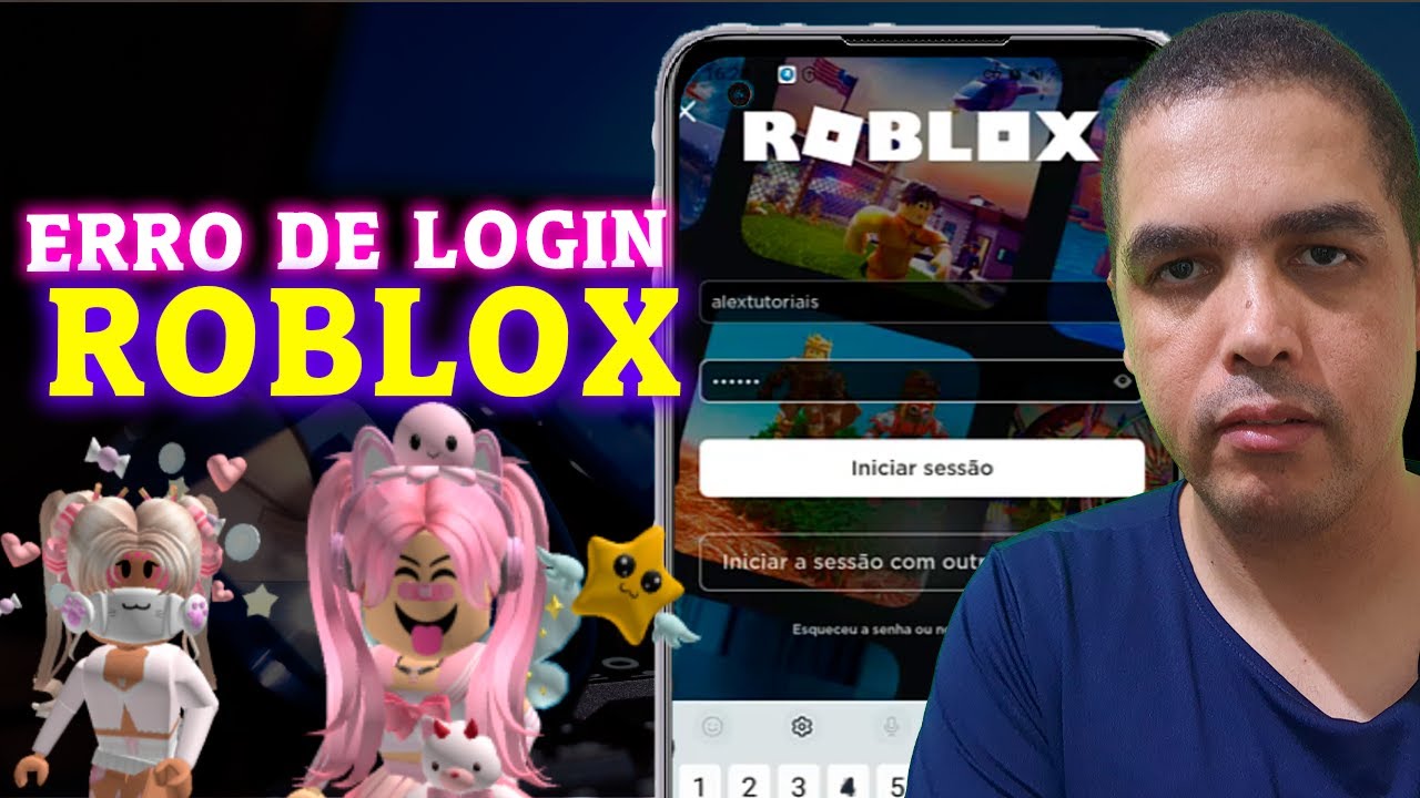 erro de login no roblox? Como Resolver! 