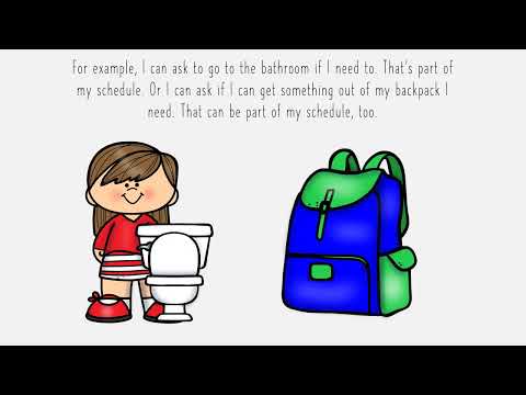 I can follow a schedule | Preschool Social Emotional Learning Story