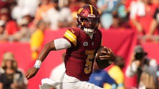 Jayden Daniels 1st NFL Game Every Drop-Back, Pass, and Run All-22 Film Commanders at Tampa Bay 2024