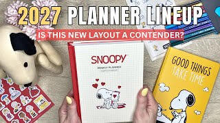 Snoopy Planner Flip Through | A New Layout for My 2027 Planner Lineup