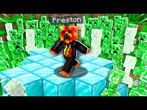 Minecraft But Creepers Multiply Every 30s!