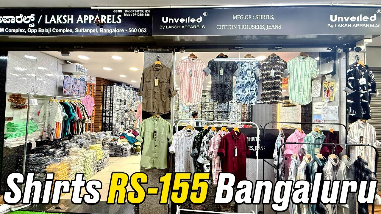 Bangalore Shirts Manufacturer / Best Shirts Wholesale /