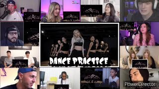 BLACKPINK ‘Pink Venom’ DANCE PRACTICE VIDEO Reaction Mashup