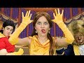 The best beauty and the beast finger family song  funpop
