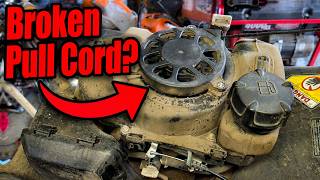 Honda GCV170/GCV200 Broken Pull Cord