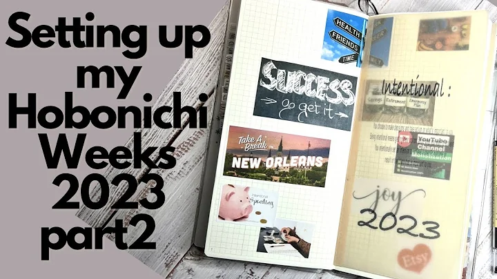 PLANNING LIFE WITH ERIN | Hobonichi Weeks 2023 Set...