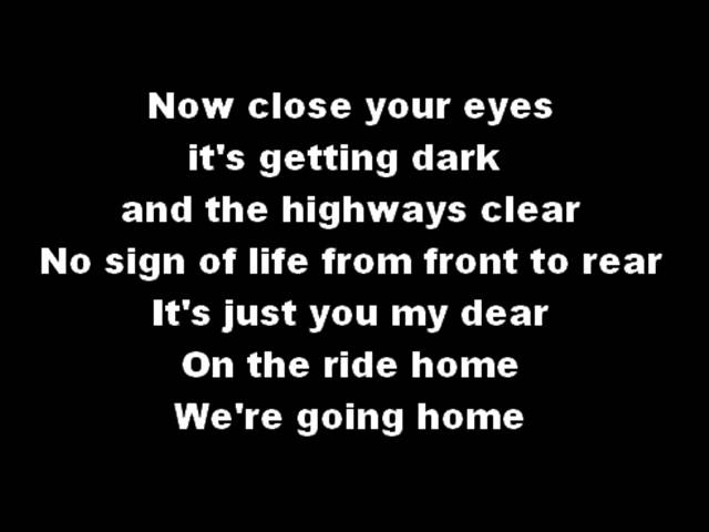 Blue October - She's My Ride Home