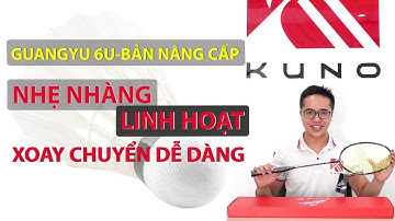Vợt Cầu Lông Guang Yu 6U - V10, Nhẹ Nhàng, Linh Hoạt, Xoay Chuyển Dễ Dàng | KUNO SPORT