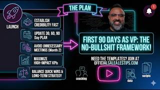 Do This to Create a Winning 30-60-90 Plan as a New VP of Sales (Step-by-Step Guide)