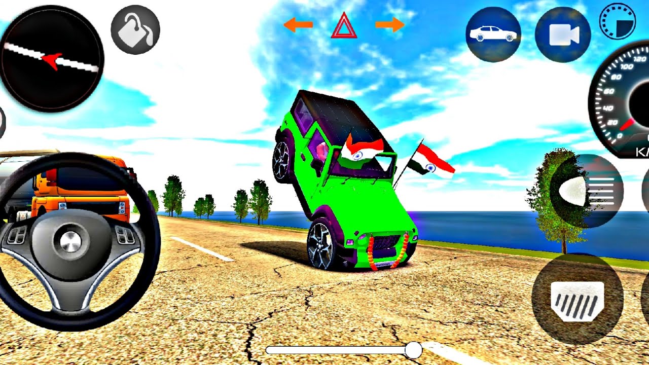 Modified_Mahindra_Thar😈Games_Indian_Thar__Gadi_Wala_Games__Car_Game_Android_Game_- level 1003