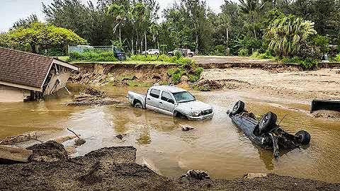 A year after the April floods devastated Kauai's r...