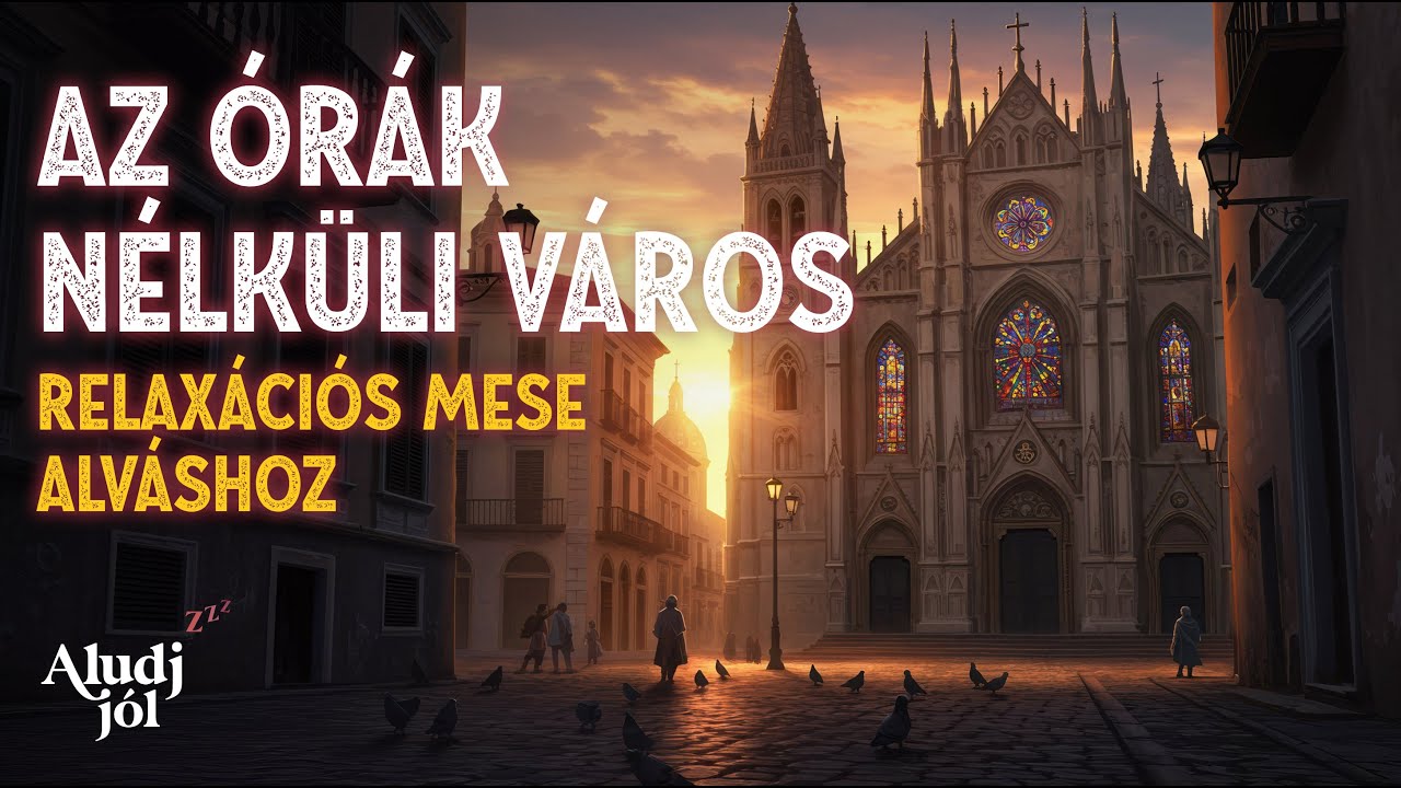 Az órák nélküli város – Nyugtató esti mese felnőtteknek | Meditációs hangulat | Alvássegítő
