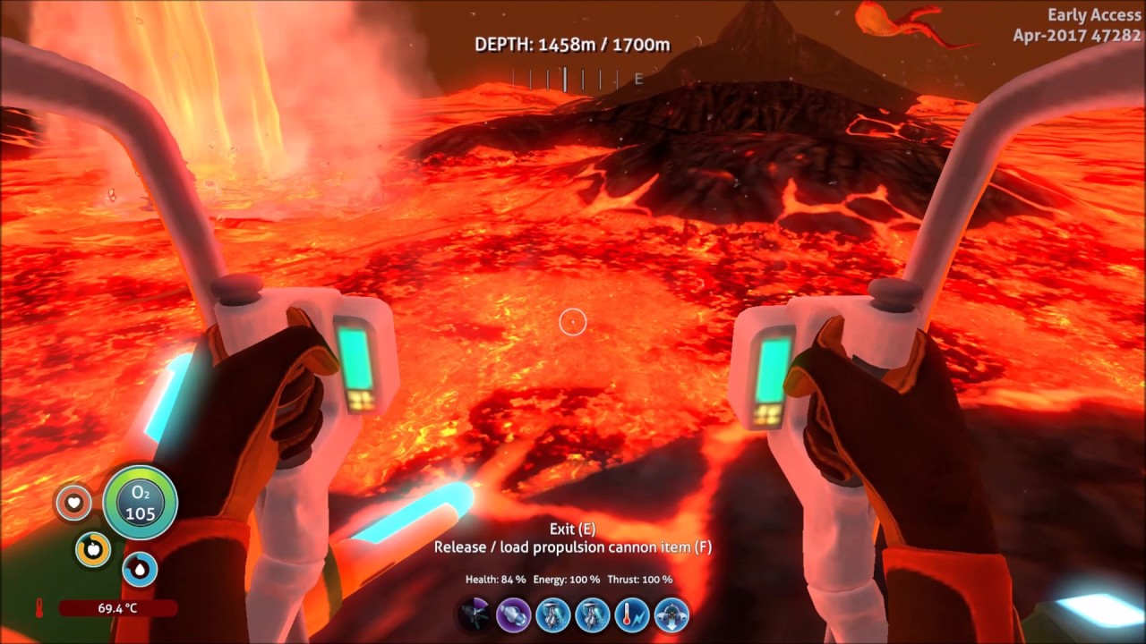 Subnautica The Fastest Way to Get to the Active Lava Zone(Prerelease