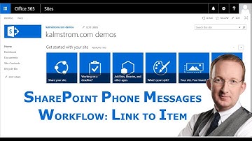 Workflow Link to Item - SharePoint Phone Messages Automation 6