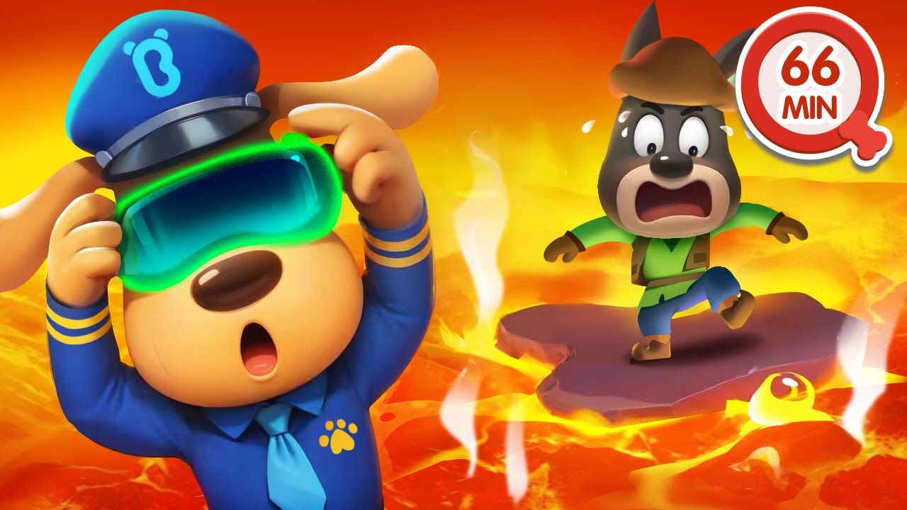 Juego Virtual Peligroso 🎮 66MIN de Dibujos Animados 🔍Sheriff Labrador en Español