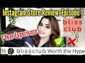 Instagram store review episode 1  blissclub  1 year experience non sponsored 