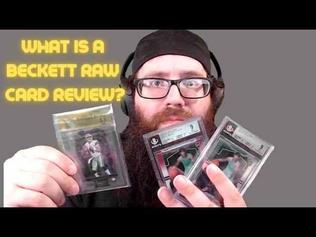What is a Beckett Raw Card Review? Plus Huge Profits From Sales! - YouTube What is a Beckett Raw Card Review? Plus Huge Profits From Sales! - YouTube