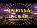 MADONNA LIVE in RIO 👑 Celebration Tour 2024 👑 1.6 Million Fans - Copacabana Beach ⛱️