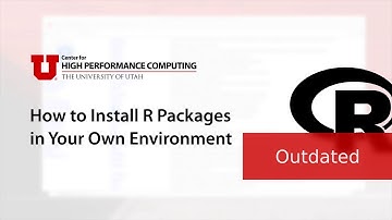 How to Install R Packages in Your Own Environment (Outdated)