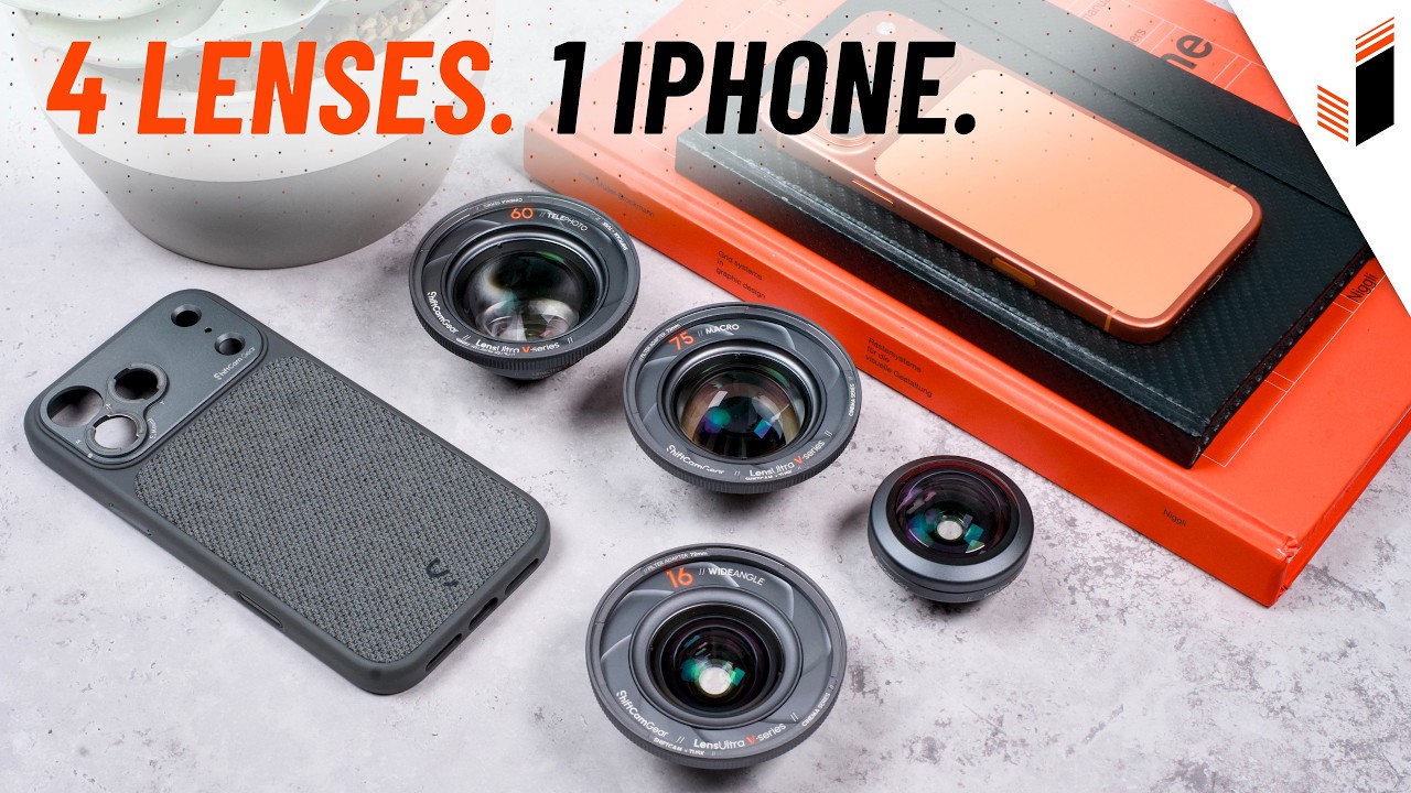I Put 4 Pro Lenses on My iPhone 17 Pro Max | ShiftCam V.Series