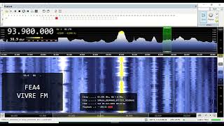 FM DX 93.9 Vivre FM, France. Heard in Finland