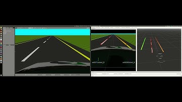 Building a Self-Driving Car in Gazebo: Lane keeping demo