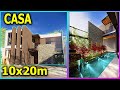 🔴HERMOSA CASA 10X20 (ETAPA DOS) CON GIMNASIO