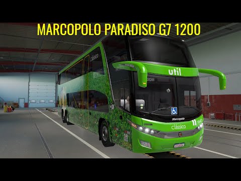 Видео: Euro Truck Simulator 2 Обзор мода (Paradiso G7 1800 DD)