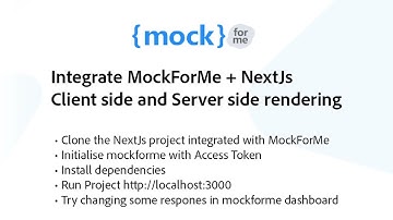 MockForMe + Next.js Tutorial | API Mocking with SSR & CSR (Step-by-Step Guide)