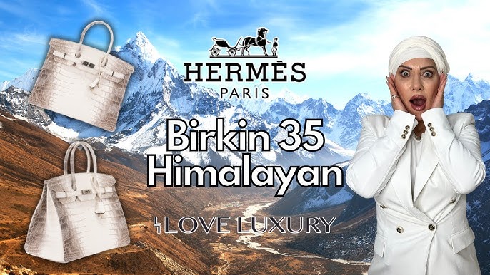 Hermes Limited Edition Kelly 32 Bag Himalaya Crocodile with