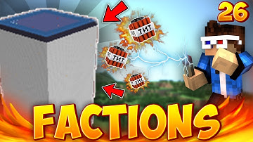 RAIDING A CRAZY MULTI-MILLION DOLLAR VAULT!! | Minecraft Factions #26!