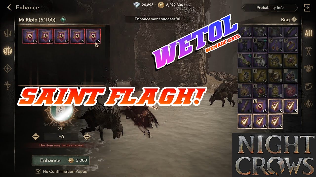 NIGHT CROW GLOBAL |  LEGEND SAINT  FLAGH FROM HERO TO ZERO 