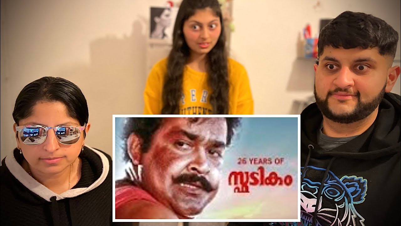 Spadikam 26th Year Special Video | Mohanlal | Thilakan | Bhadran | Linto Kurian [🇬🇧REACTION] 🤩