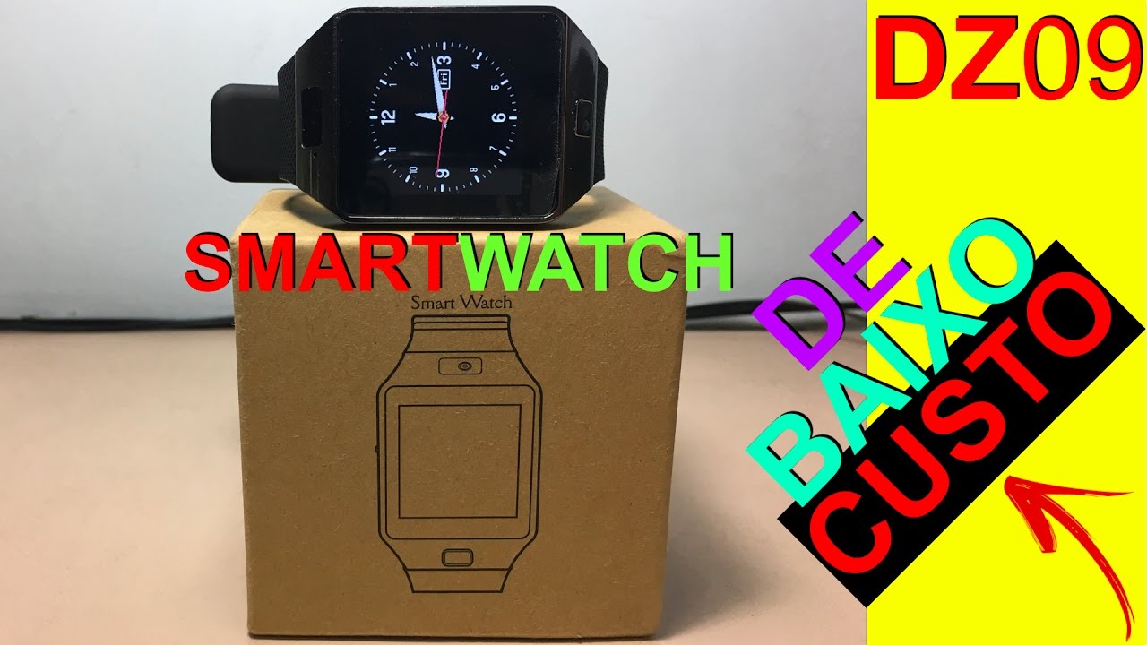 smartwatch dz09 techtudo